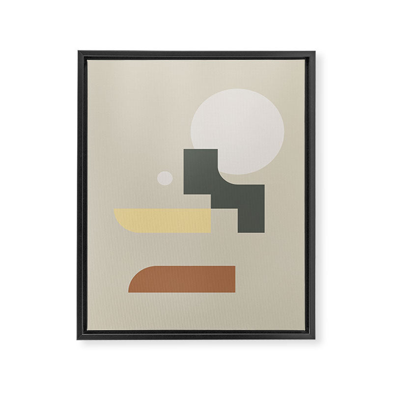 Contemporary Composition 19 Framed Canvas Print Gallery Image 6