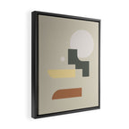 Contemporary Composition 19 Framed Canvas Print Gallery Image 2