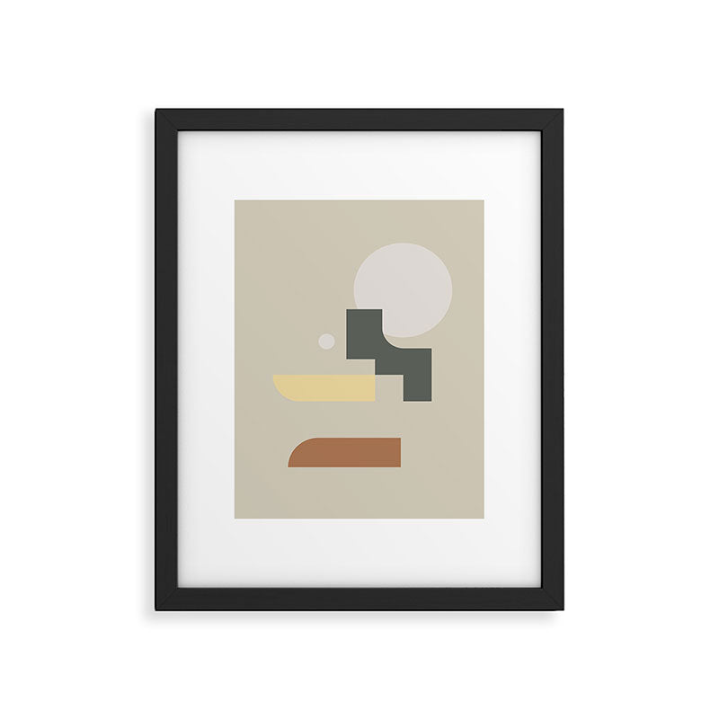 Contemporary Composition 19 Framed Art Print Gallery Image 5