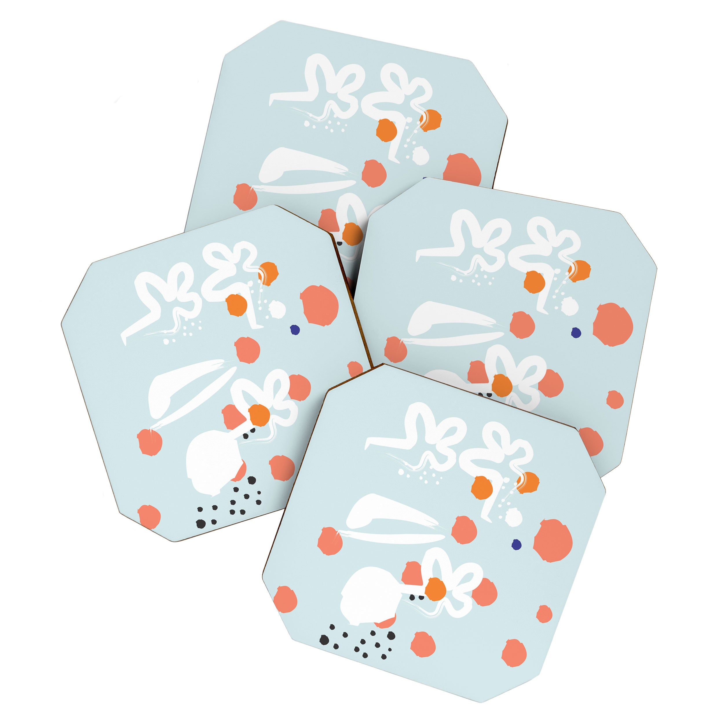 Flowers and Petals Coaster Gallery Image 1
