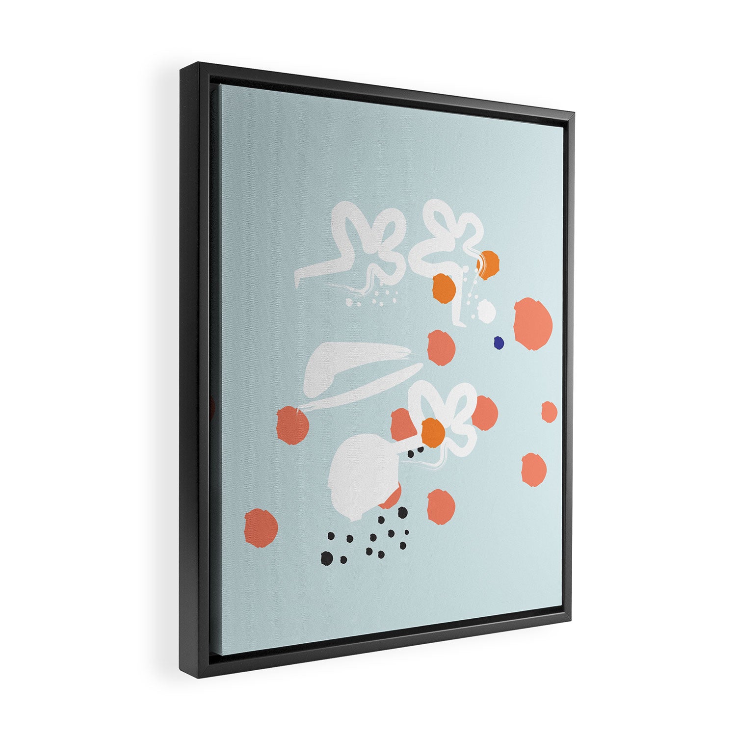 Flowers and Petals Framed Canvas Print Gallery Image 2