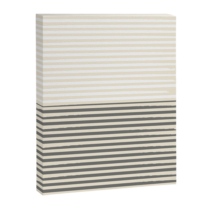 Linear Harmony - Pastel Brush Line  Canvas Print Gallery Image 1