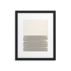 Linear Harmony - Pastel Brush Line  Framed Art Print Gallery Image 5
