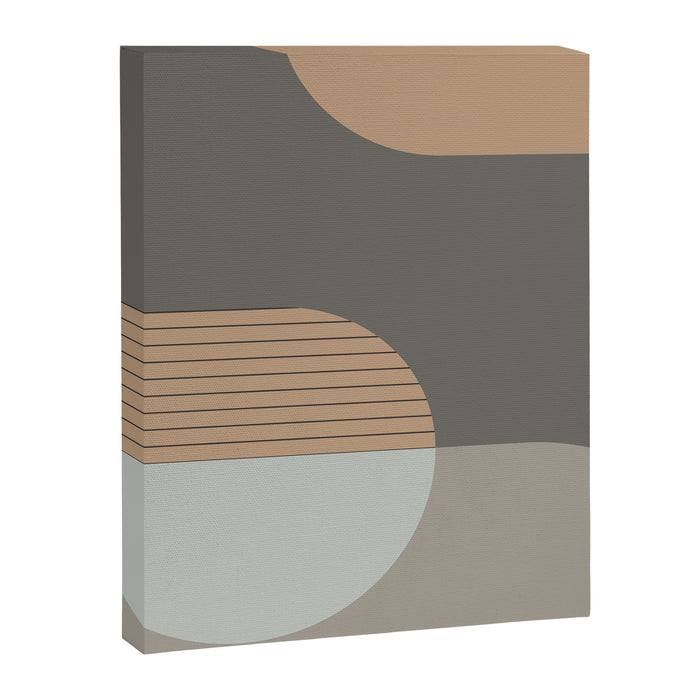 Linen and Stone - Abstract Composition Canvas Print Gallery Image 1