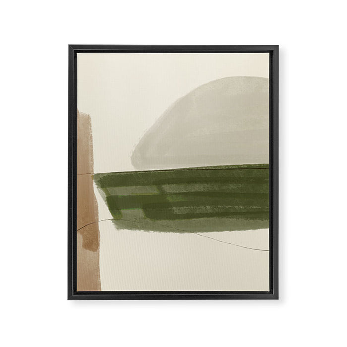 Minimalist Abstract  Framed Canvas Print Gallery Image 1