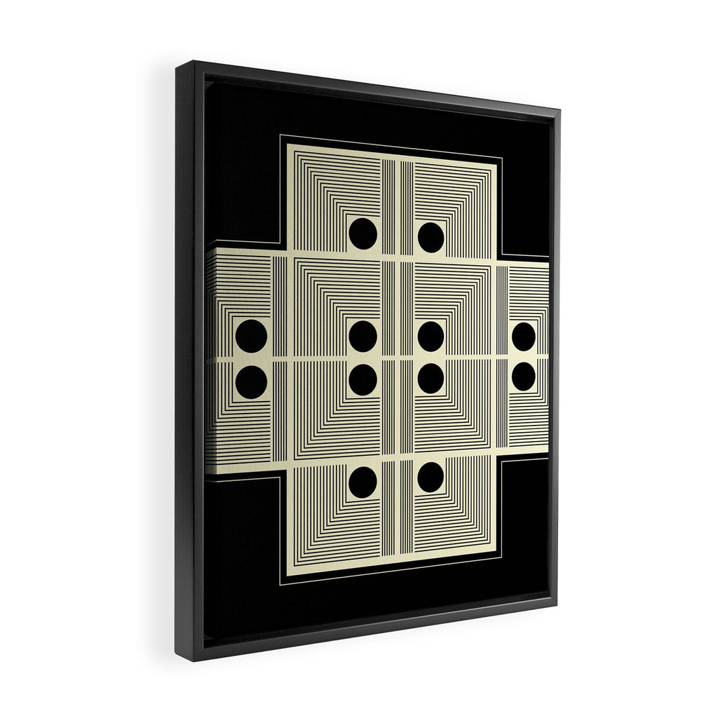 Pattern of Emergence Framed Canvas Print Gallery Image 2
