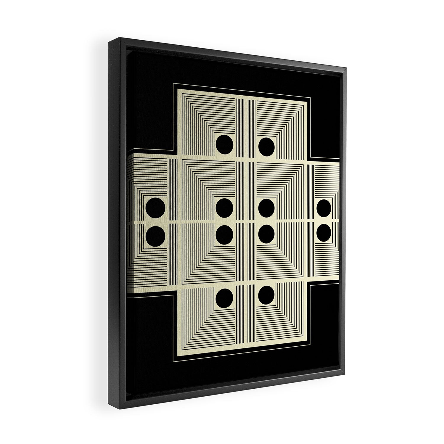 Pattern of Emergence Framed Canvas Print Gallery Image 2