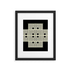 Pattern of Emergence Framed Art Print Gallery Image 6