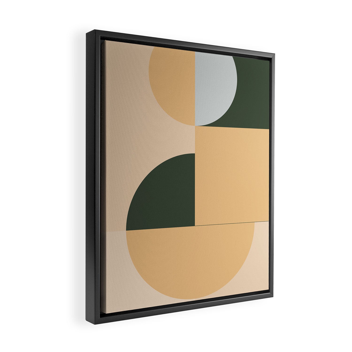 Phases of Peach Framed Canvas Print Gallery Image 2