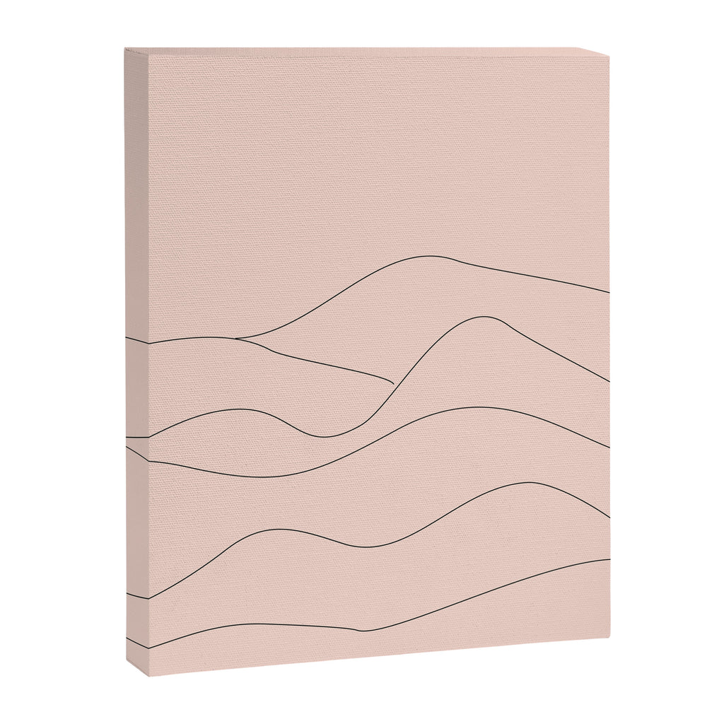 Pink Mountains Canvas Print Gallery Image 6