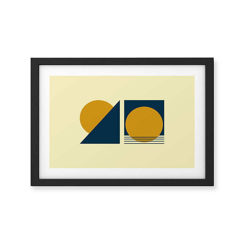 Sunrise and Sunset Framed Art Print Gallery Image 2