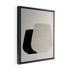 The 'Coastal Calm' Vase Set Framed Canvas Print Gallery Image 2