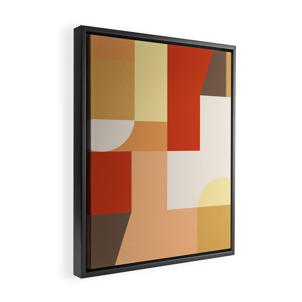 The Coming of Coziness Framed Canvas Print Gallery Image 2