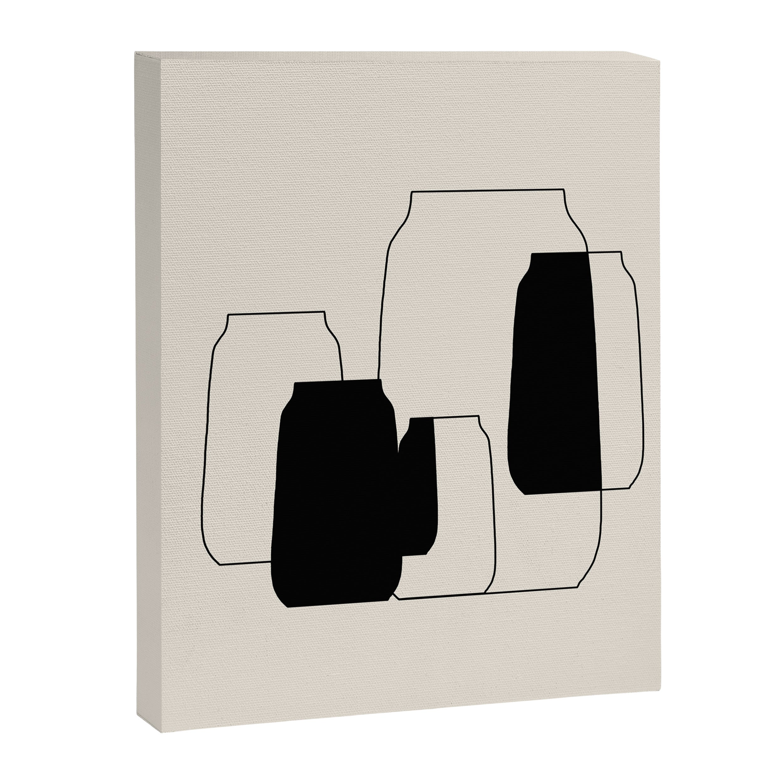 The Gathering - Minimalist Still Life Canvas Print Gallery Image 8