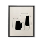 The Gathering - Minimalist Still Life Framed Canvas Print Gallery Image 8