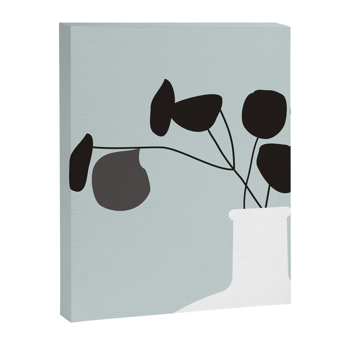 White Vase  Canvas Print Gallery Image 1