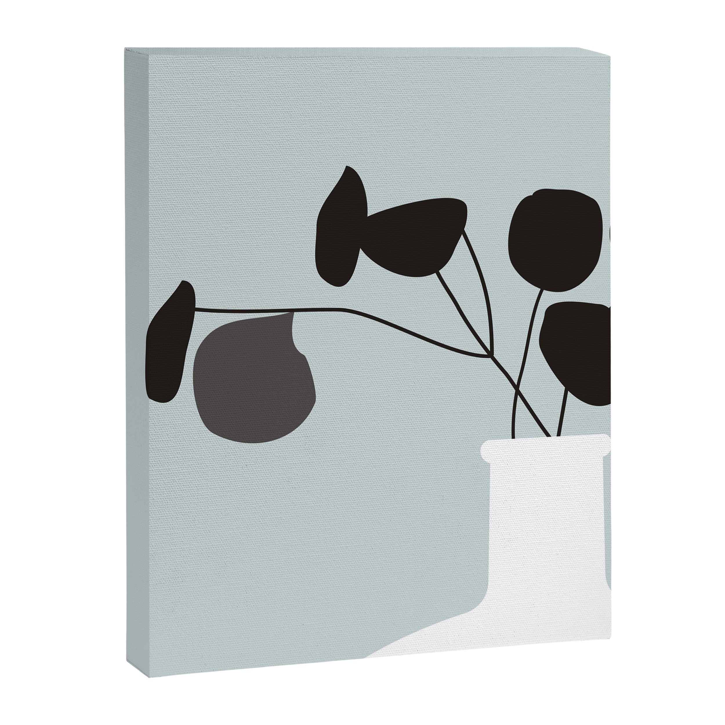 White Vase  Canvas Print Gallery Image 6