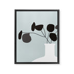 White Vase  Framed Canvas Print Gallery Image 6