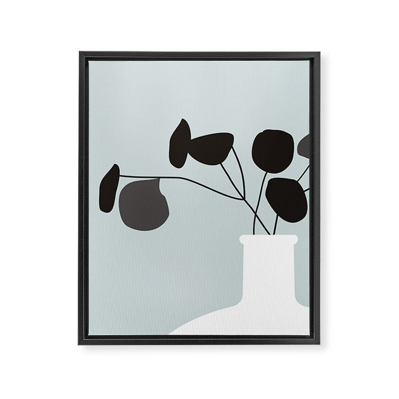 White Vase  Framed Canvas Print Gallery Image 6