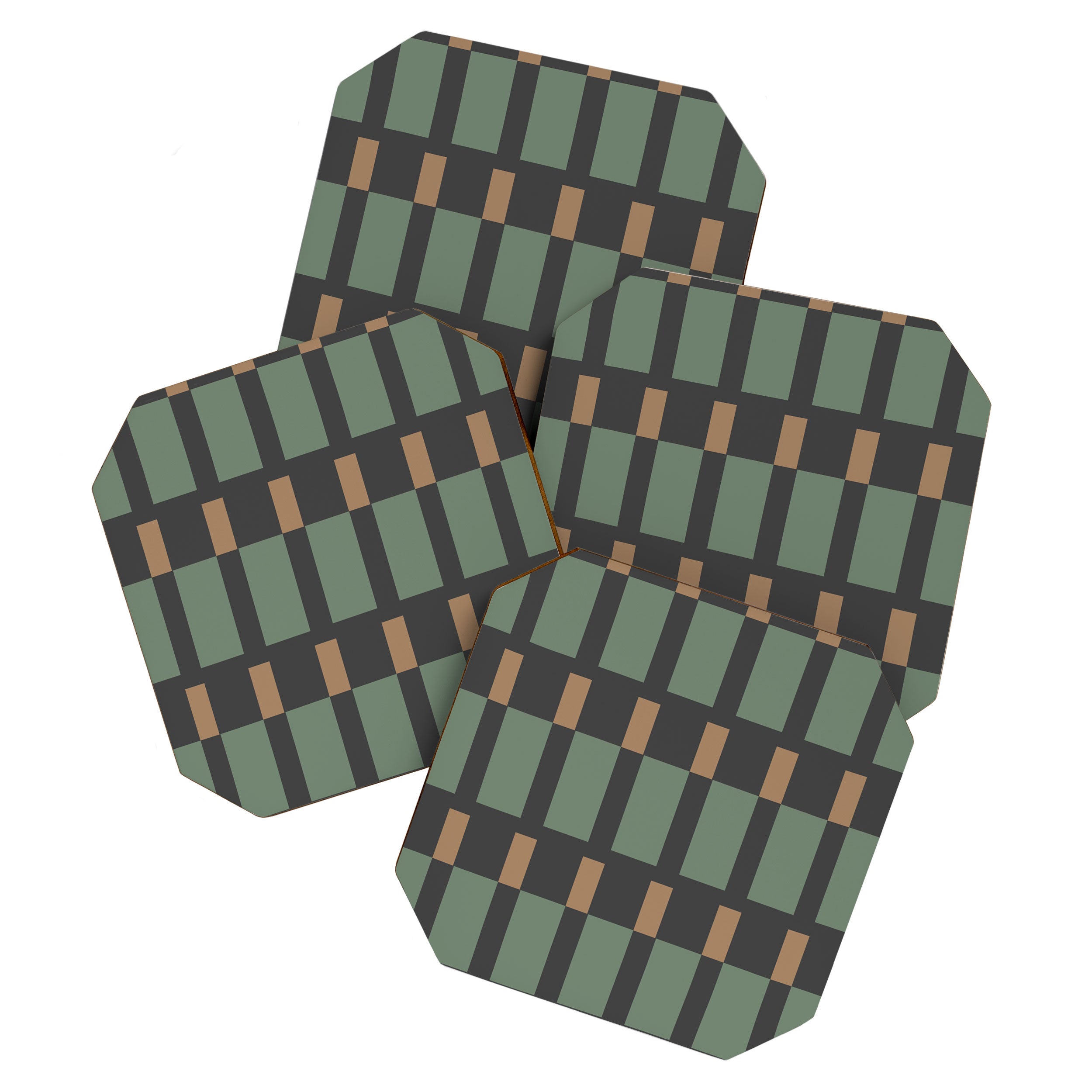 Woodland Blocks Coaster Gallery Image 1