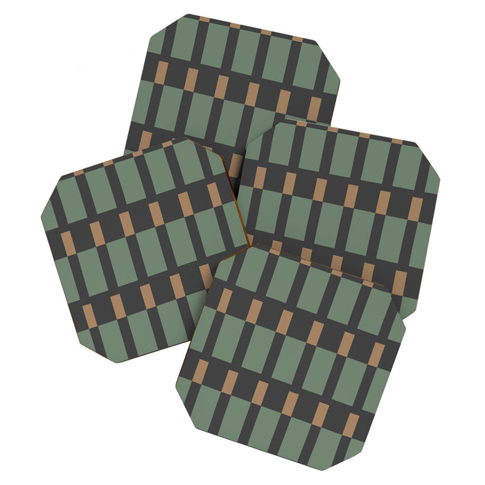 Woodland Blocks Coaster Gallery Image 1