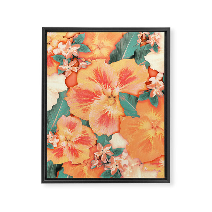Aloha Orange Sherbet Framed Canvas Print Gallery Image 1