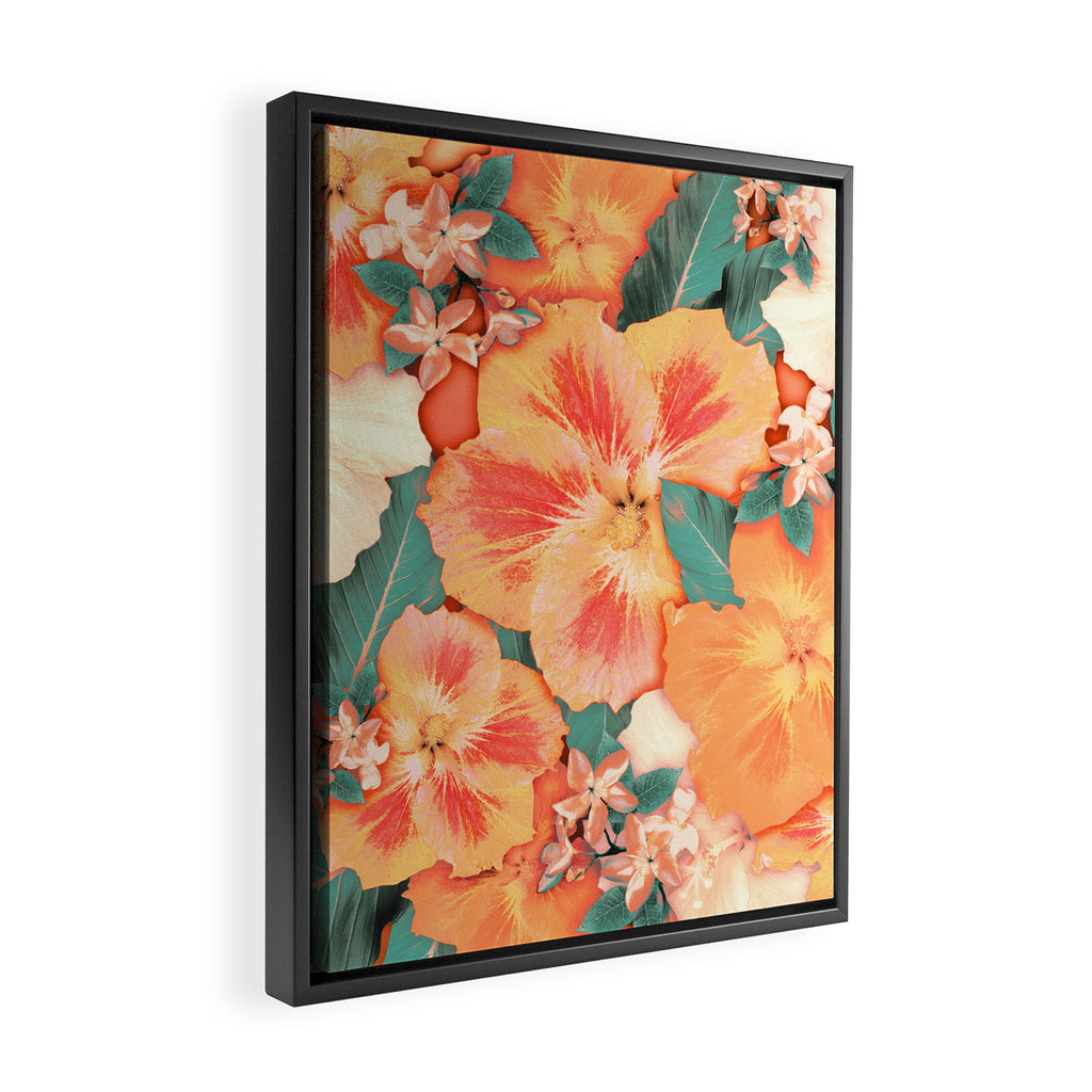 Aloha Orange Sherbet Framed Canvas Print Gallery Image 2
