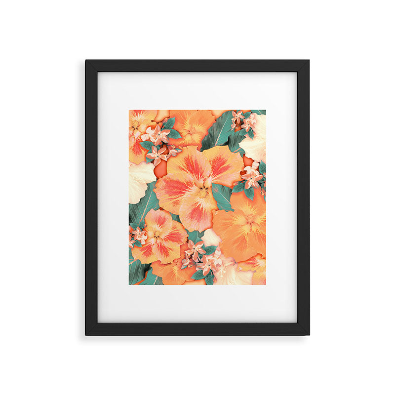 Aloha Orange Sherbet Framed Art Print Gallery Image 6