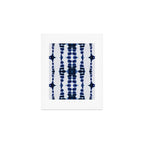 Boho Tie-Dye Knit Vertical Art Print Gallery Image 1