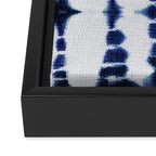 Boho Tie-Dye Knit Vertical Framed Canvas Print Gallery Image 3