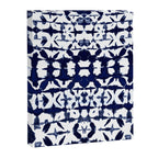 Indigo Ikat Itajime Canvas Print Gallery Image 8