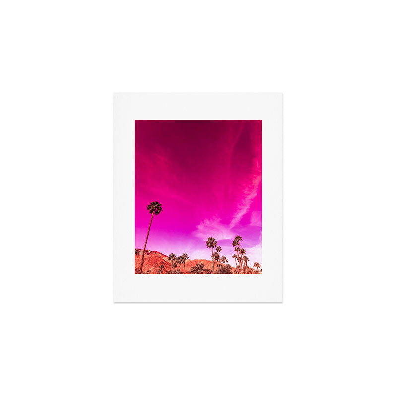 Palm Springs Rush Hour Art Print Gallery Image 1