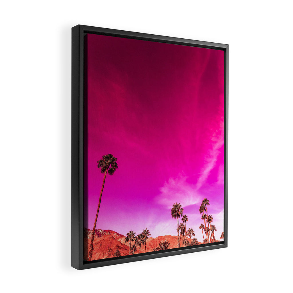 Palm Springs Rush Hour Framed Canvas Print Gallery Image 2