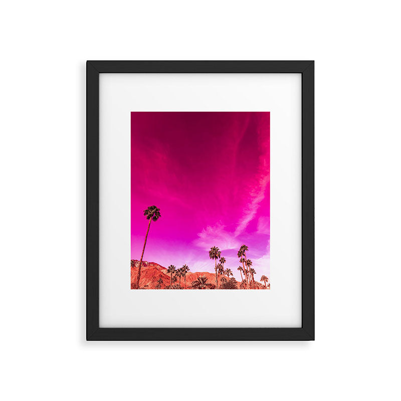 Palm Springs Rush Hour Framed Art Print Gallery Image 5