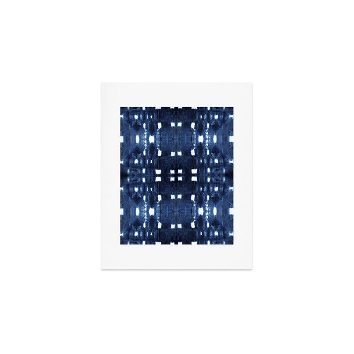 Shibori City Blue Art Print Gallery Image 1