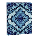 Tie Dye Linen Ikat Canvas Print Gallery Image 8