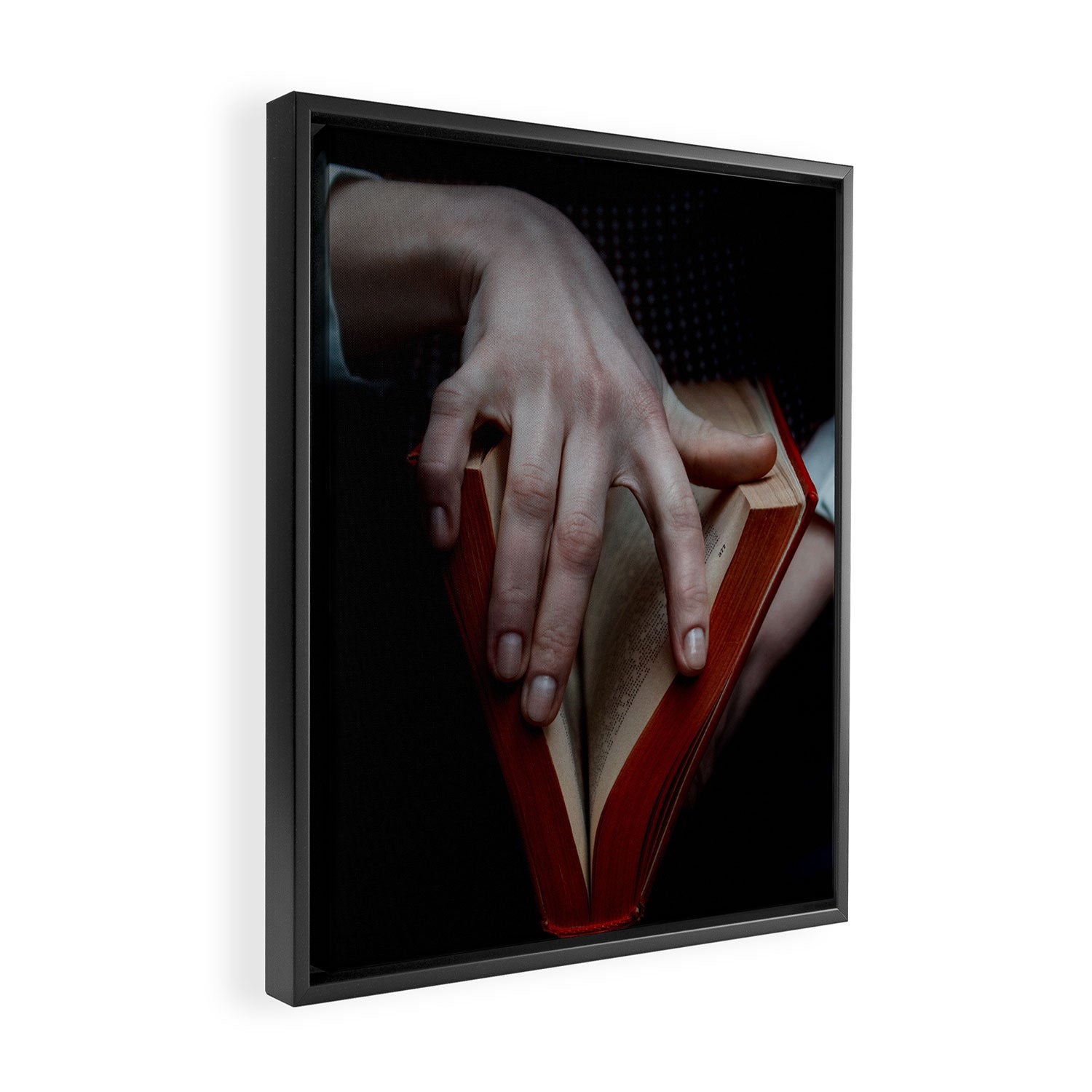 "V" doesn't mean Vendetta Framed Canvas Print Gallery Image 2