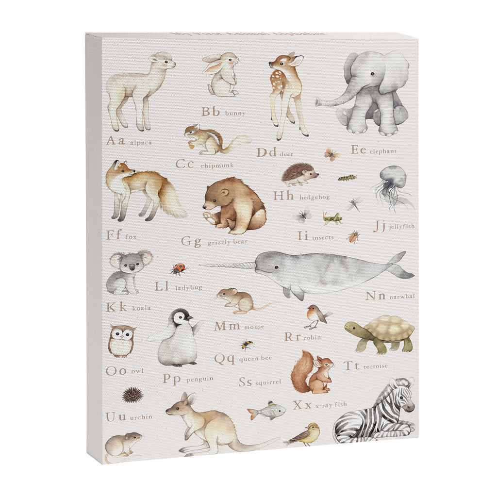 Animal Alphabet Canvas Print Gallery Image 6