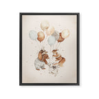 Flying Animals Framed Canvas Print Gallery Image 6