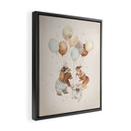 Flying Animals Framed Canvas Print Gallery Image 2