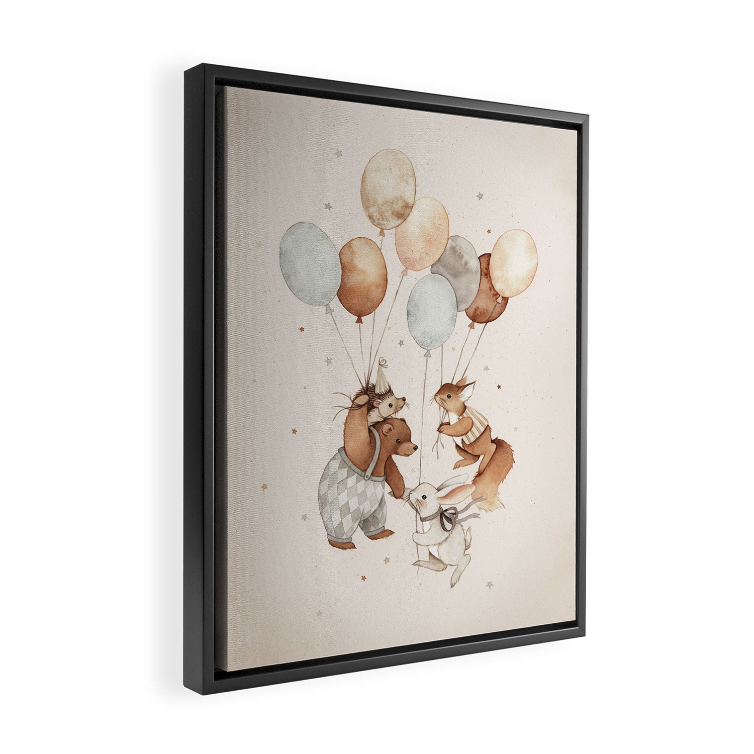 Flying Animals Framed Canvas Print Gallery Image 2