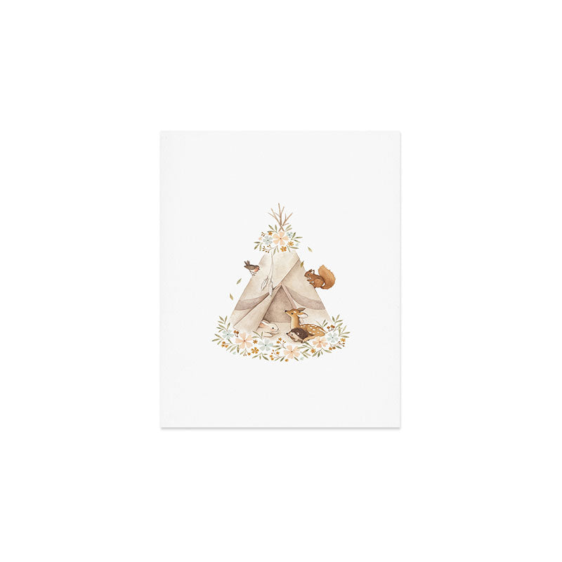 Happy Campers Art Print Gallery Image 1