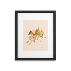 Hopping Fawn Framed Art Print Gallery Image 6