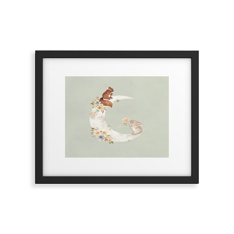 I love you to the moon and back Framed Art Print Gallery Image 4