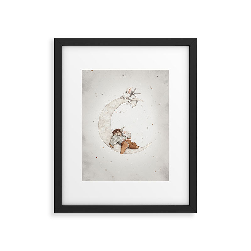 Moon Lullaby Framed Art Print Gallery Image 5