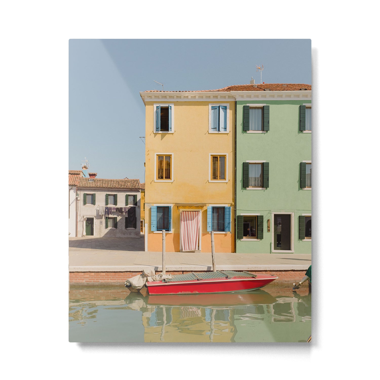 Burano colors Metal Print Gallery Image 4