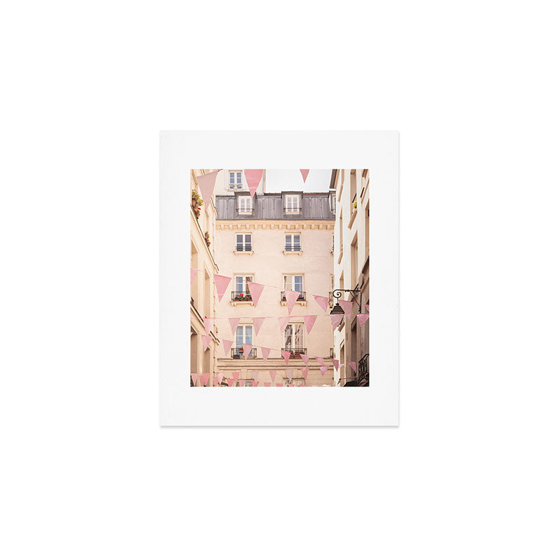 Pink Paris | Paris travel photography  Art Print Gallery Image 1