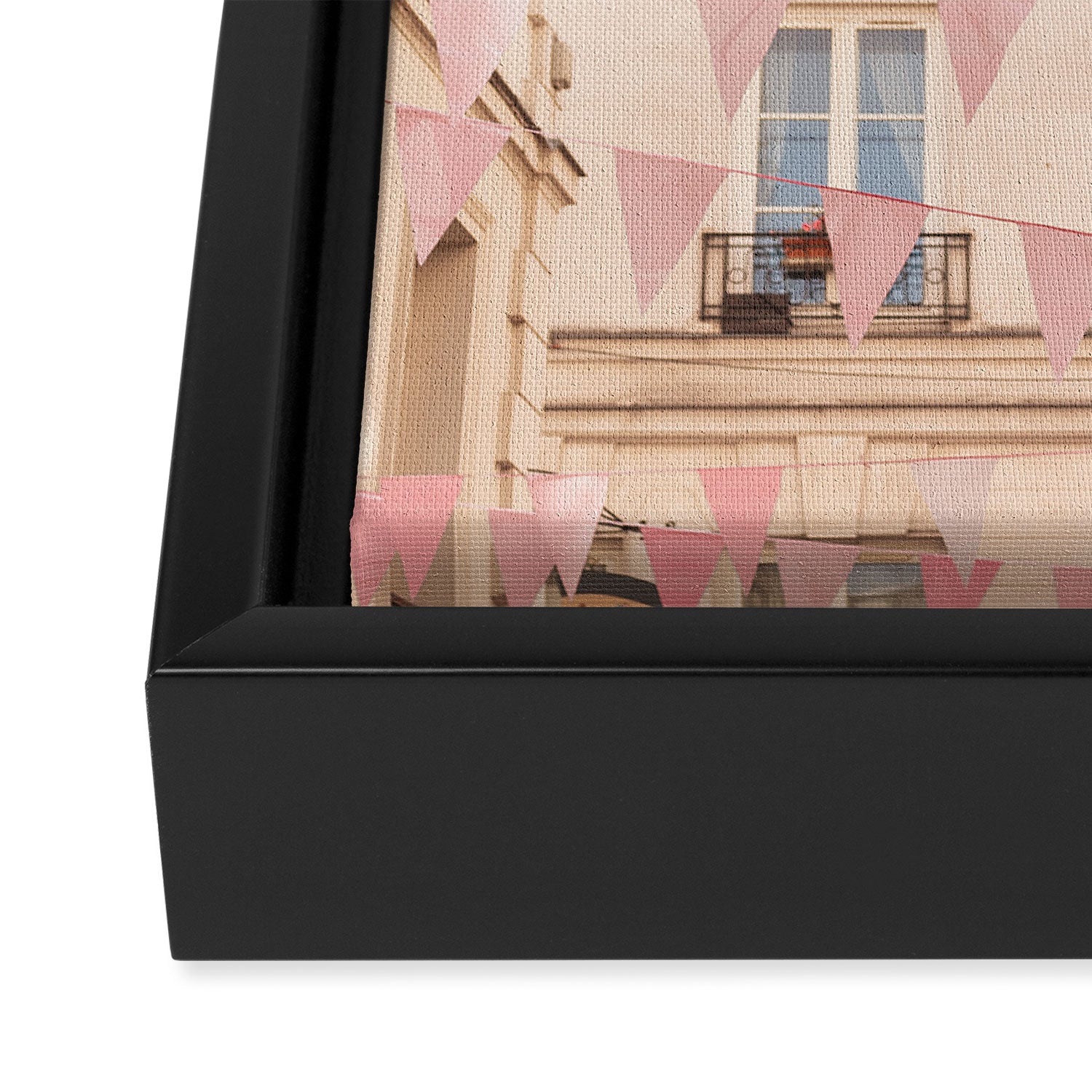 Pink Paris | Paris travel photography  Framed Canvas Print Gallery Image 3