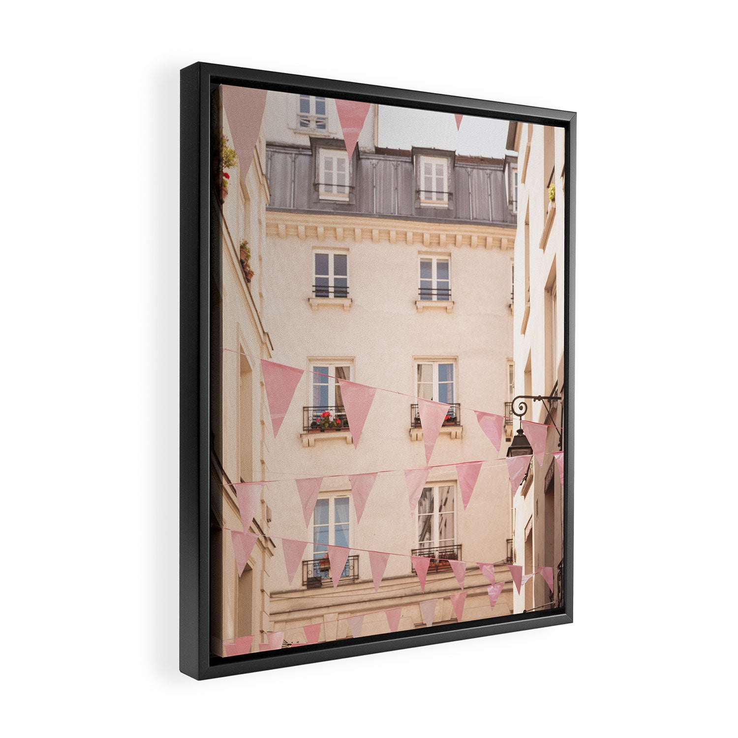 Pink Paris | Paris travel photography  Framed Canvas Print Gallery Image 2
