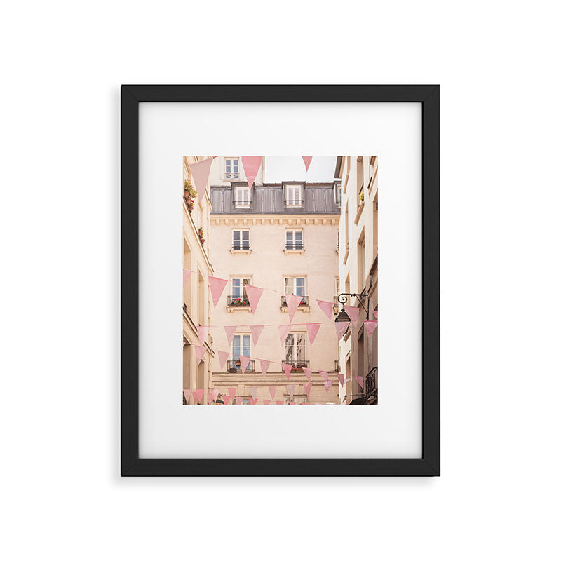 Pink Paris | Paris travel photography  Framed Art Print Gallery Image 5